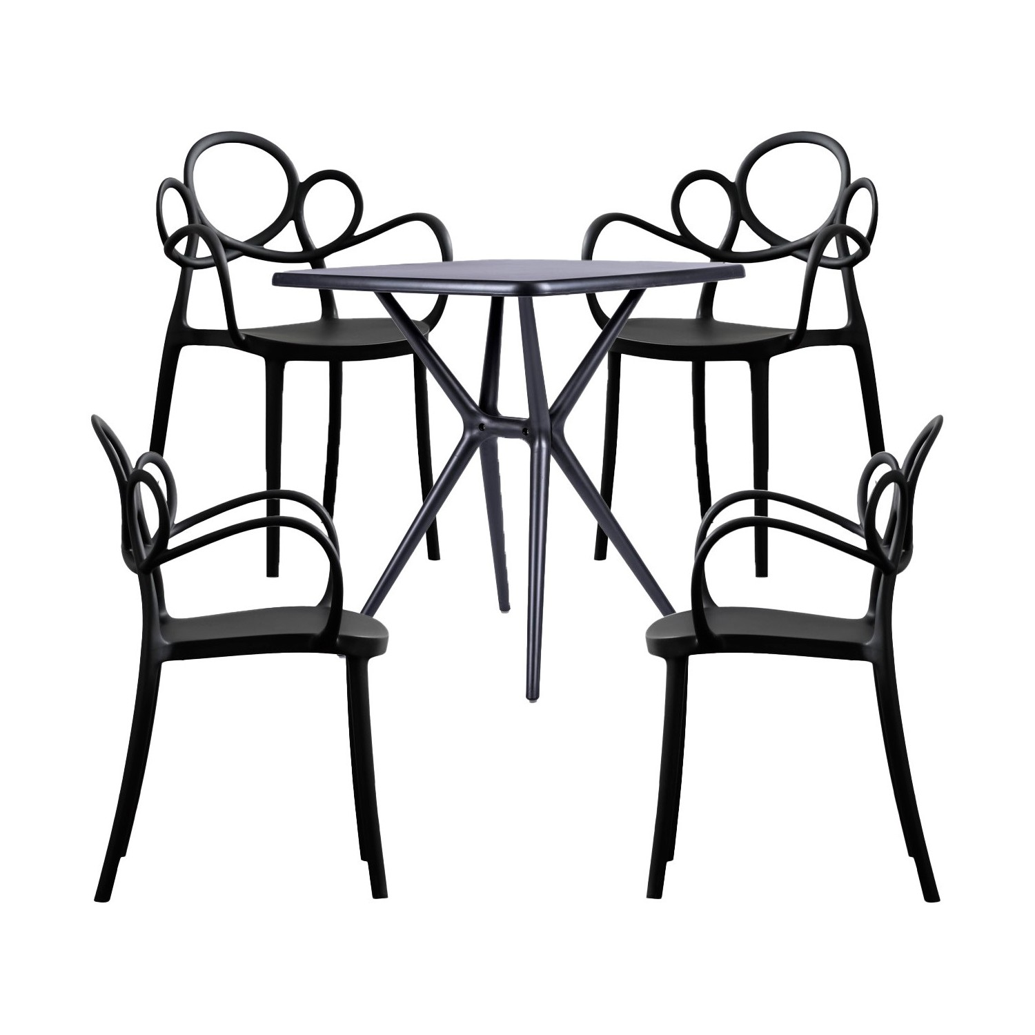 PACK 4 DREAM XL CHAIRS AND A MOSES TABLE