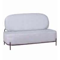 Sofá de dois lugares de design econômico Clair