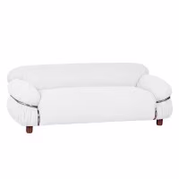 OLYMPIA 2-SITZ-SOFA, GEPOLSTERT MIT SHERPA-STOFF
