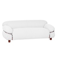 SOFA OLYMPIA DE 2 PLAZAS TAPIZADO EN TEJIDO SHERPA