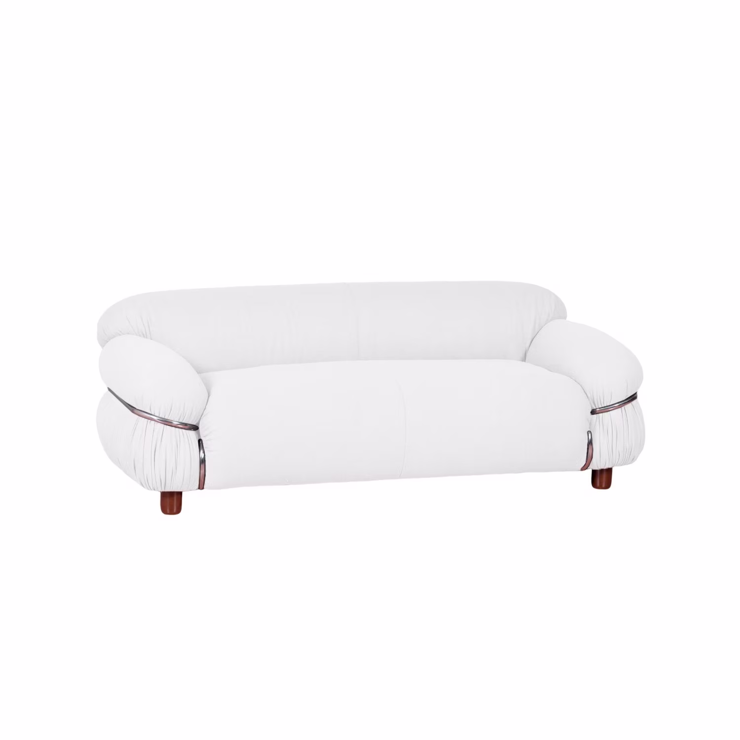 OLYMPIA 2-SITZ-SOFA, GEPOLSTERT MIT SHERPA-STOFF