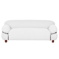 SOFA 2-OSOBOWA OLYMPIA TAPICEROWANA TKANINĄ SHERPA