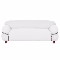 OLYMPIA 2-SITZ-SOFA, GEPOLSTERT MIT SHERPA-STOFF