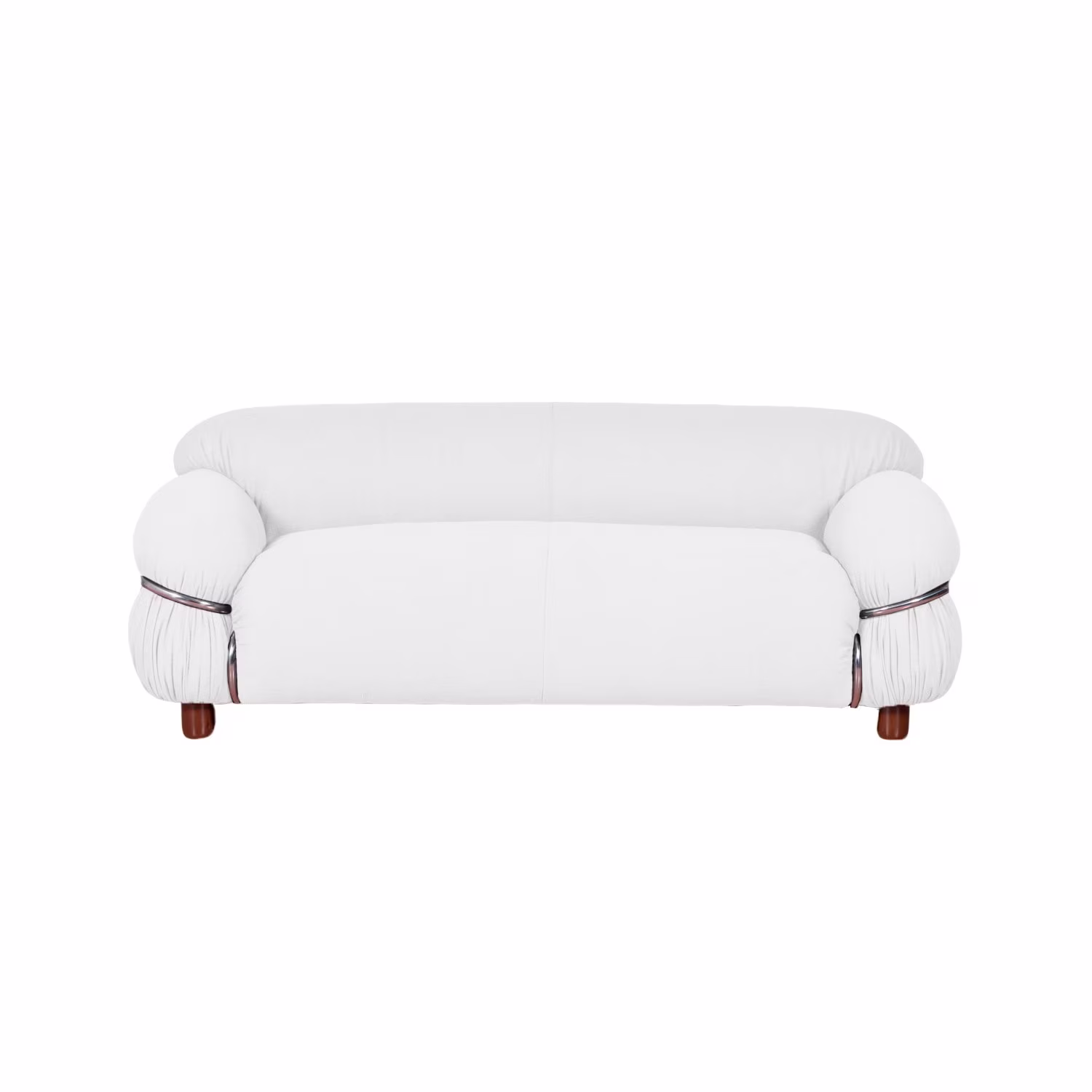OLYMPIA 2-SITZ-SOFA, GEPOLSTERT MIT SHERPA-STOFF