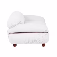 OLYMPIA 2-SITZ-SOFA, GEPOLSTERT MIT SHERPA-STOFF