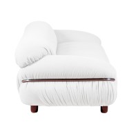 SOFA OLYMPIA DE 3 PLAZAS TAPIZADO EN TEJIDO SHERPA