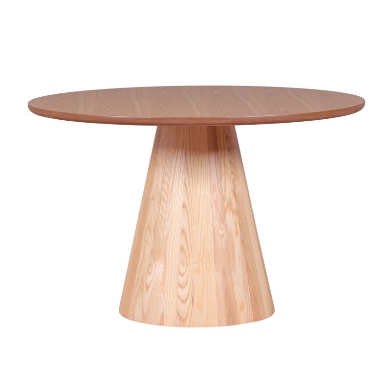 Nest eettafel 120cm in essenhout