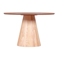 Stół do jadalni Nest 120 cm z drewna jesionowego