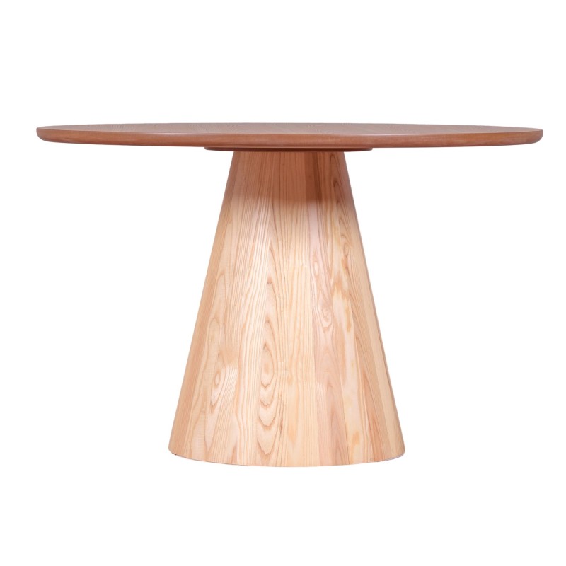 Nest eettafel 120cm in essenhout