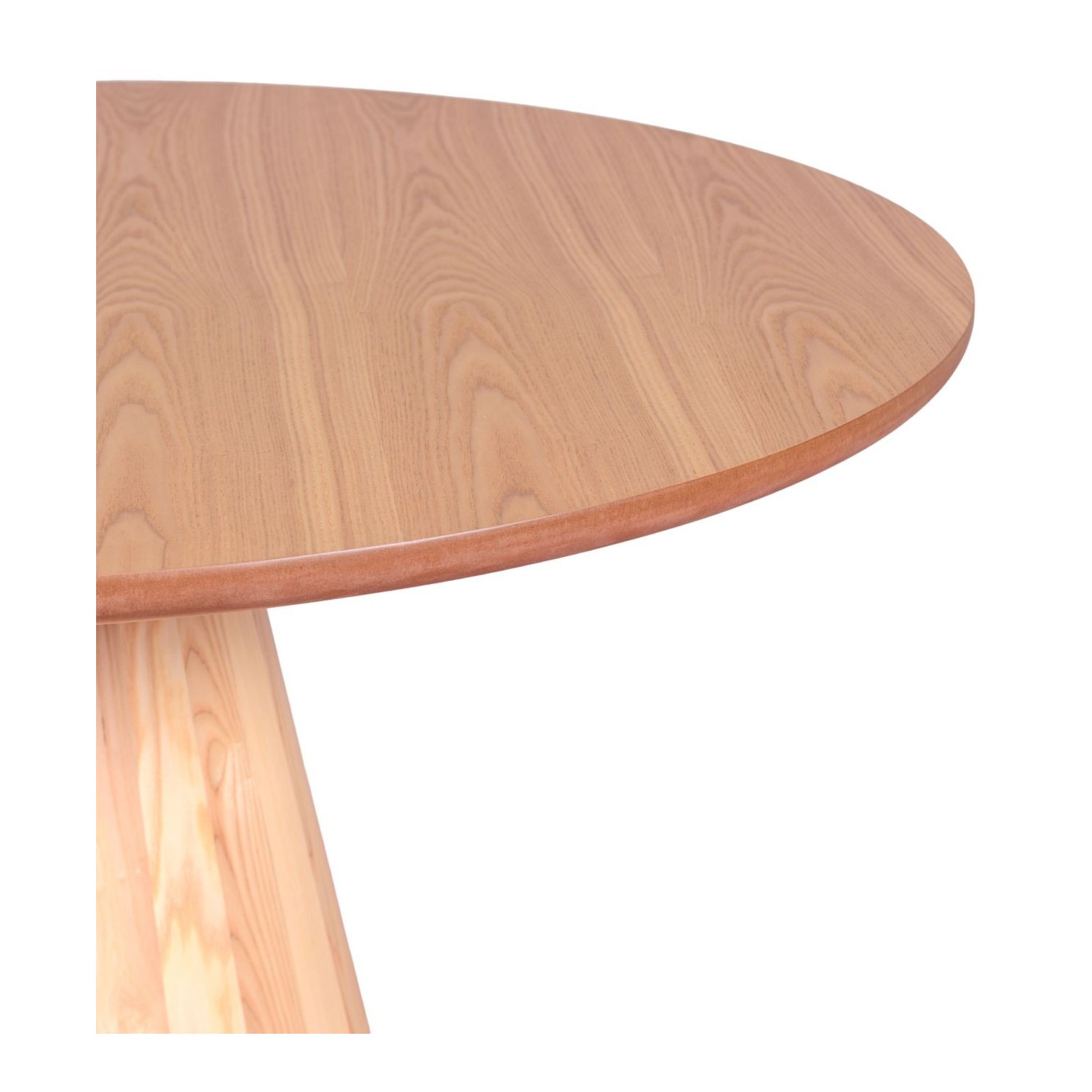 Table de salle à manger gigogne 120cm en bois de frêne