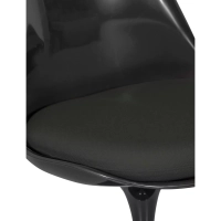 Stuhl Lotus Chair All Black mit Baumwollkissen FURNMOD - 9