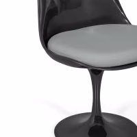 Stuhl Lotus Chair All Black mit Baumwollkissen FURNMOD - 17