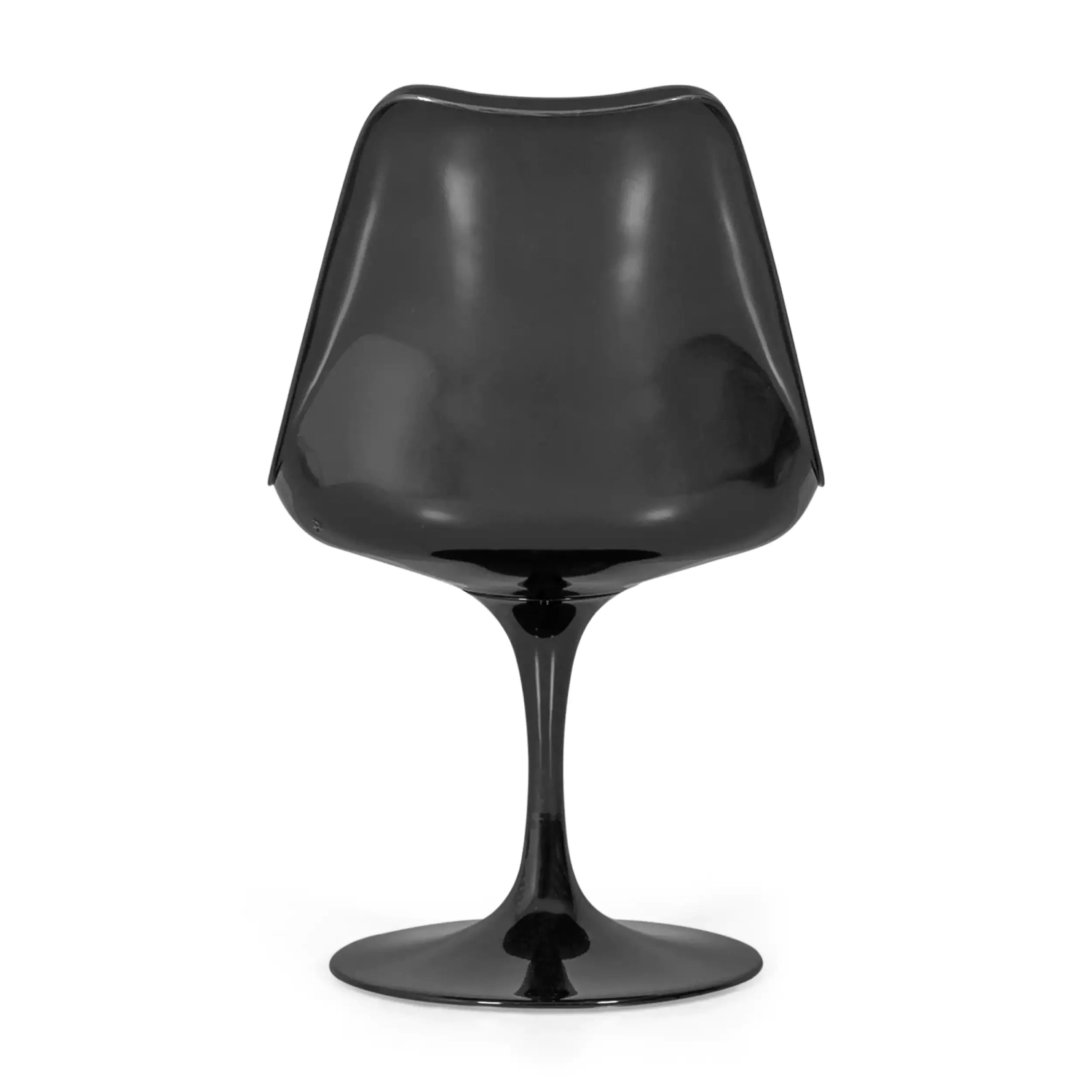 Stuhl Lotus Chair All Black mit Baumwollkissen FURNMOD - 22