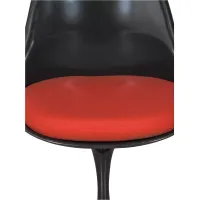 Tulip Chair alles Schwarz Replik - Designer Drehstühle - Icon möbel