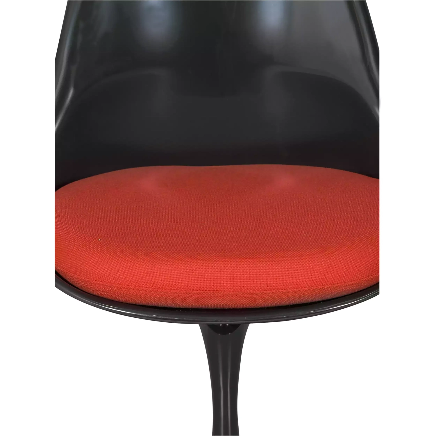 Lotus Chair All Black met katoenen kussen FURNMOD - 4