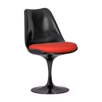 Rose-tuoli All Black, puuvillatyyny FURNMOD - 1