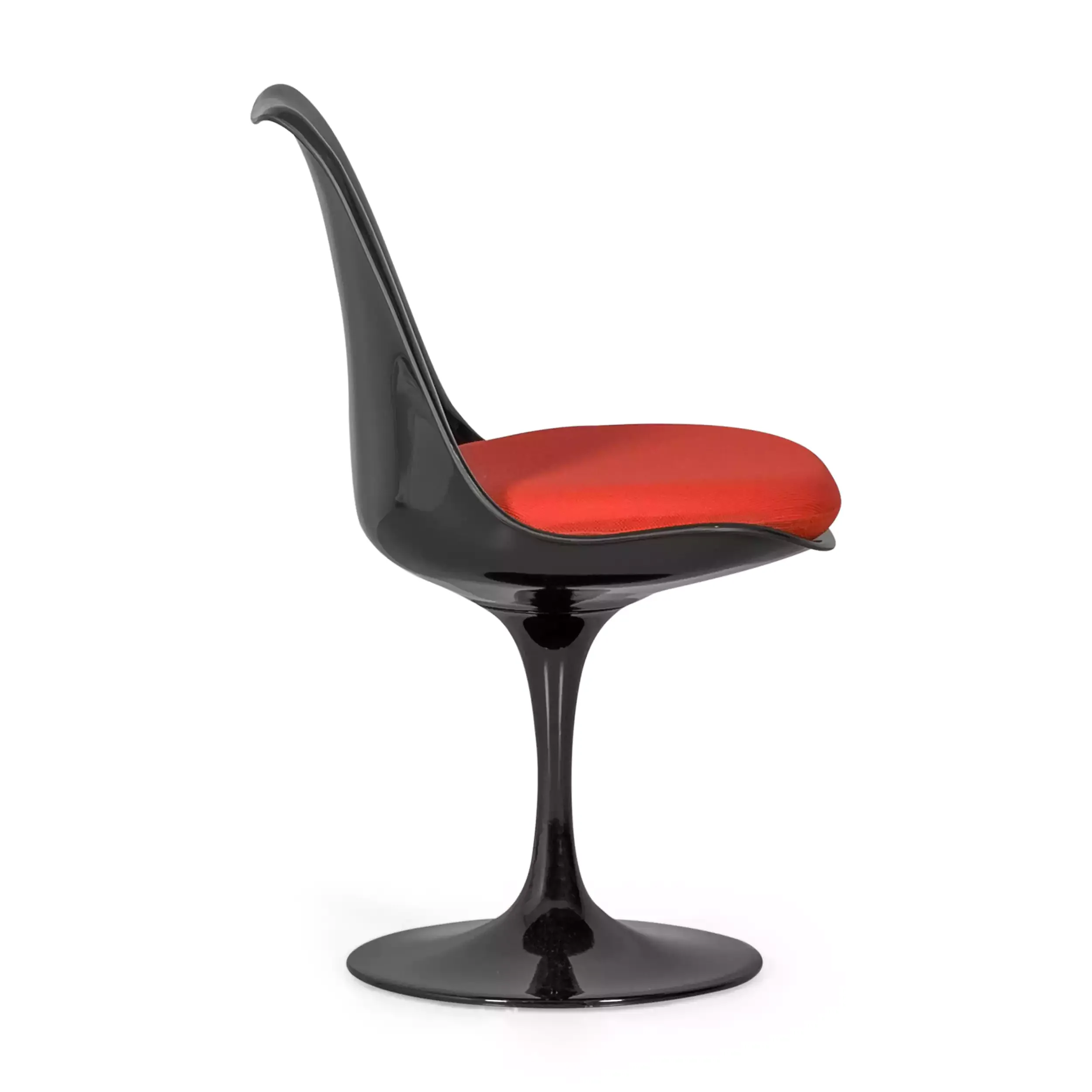 Tulip Chair alles Schwarz Replik - Designer Drehstühle - Icon möbel