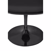 Stuhl Lotus Arms All Black mit Baumwollkissen FURNMOD - 4