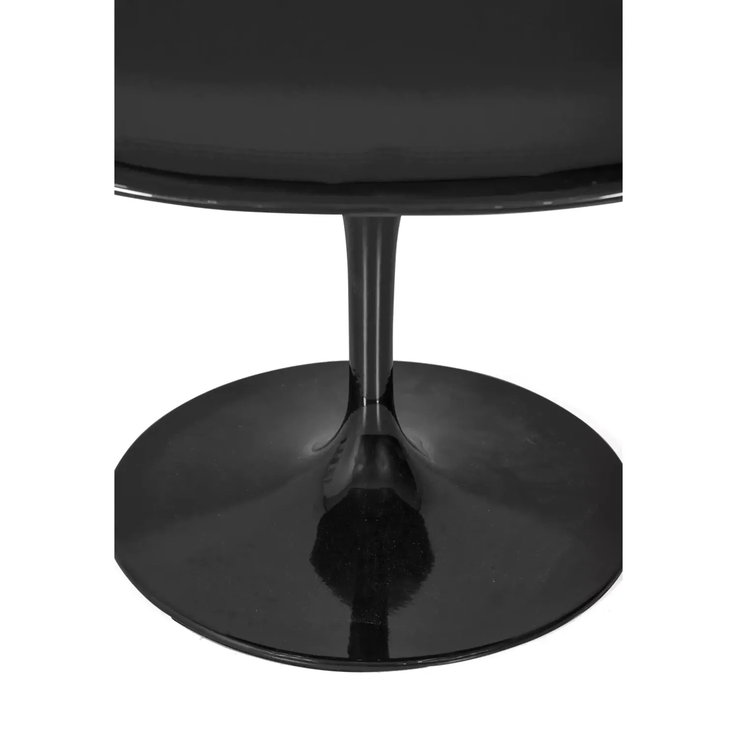 Lotus Arms All Black stoel met katoenen kussen FURNMOD - 4