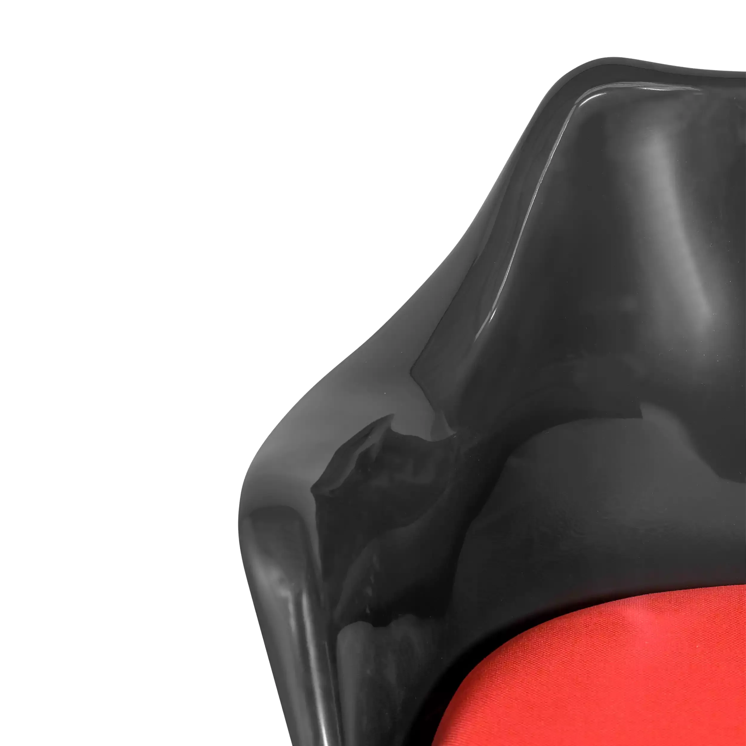 Replica Tulip Arms tuoli kaikki mustat - Designtuolit - Designhuonekalut