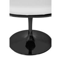 Krzesło Lotus Arms All Black z bawełnianą poduszką FURNMOD - 34