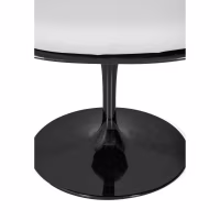 Stuhl Lotus Arms All Black mit Baumwollkissen FURNMOD - 34