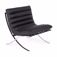 Design fauteuil bekleed met synthetisch leer - Madrid Nest Dream - 1