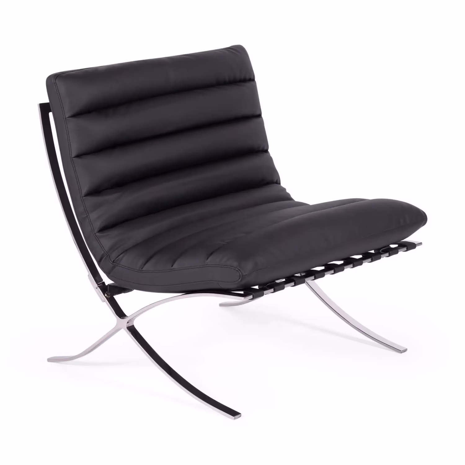 Design fauteuil bekleed met synthetisch leer - Madrid Nest Dream - 1