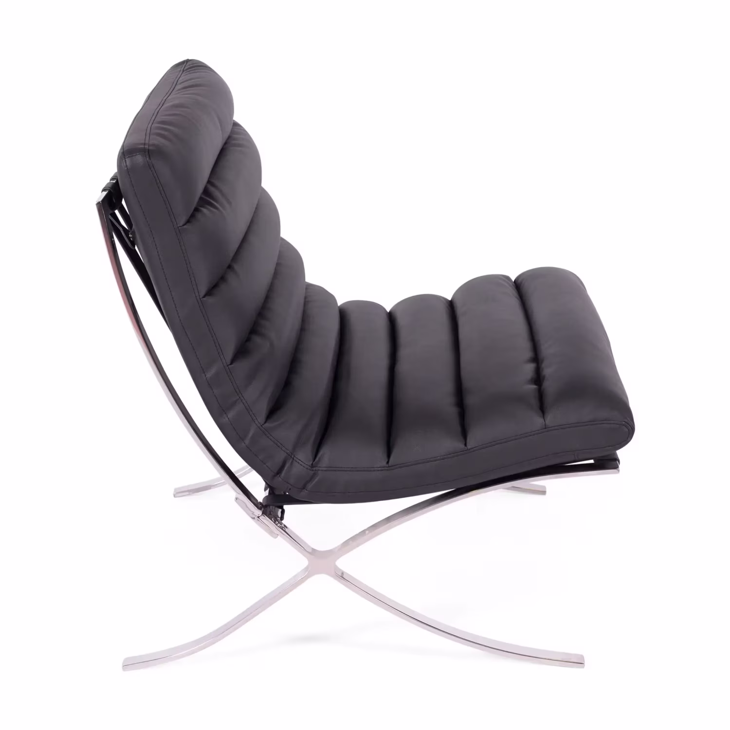 Design fauteuil bekleed met synthetisch leer - Madrid Nest Dream - 5