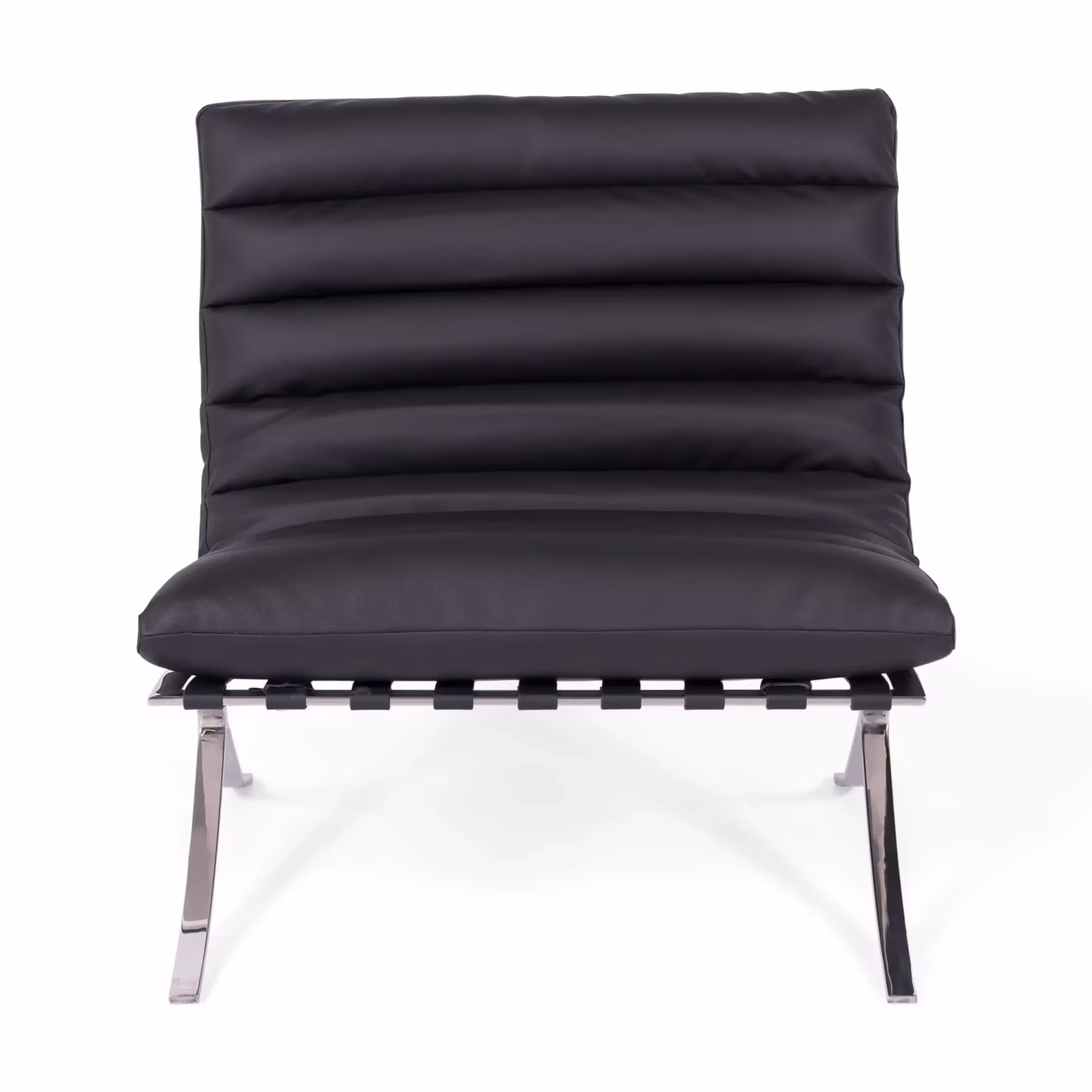 Designerski fotel tapicerowany skórą syntetyczną - Madryt Nest Dream - 3