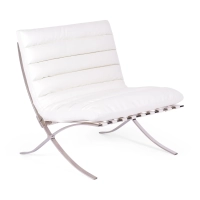 Design Sessel gepolstert in Kunstleder - Madrid Nest Dream - 9