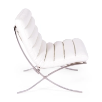 Cadeirão de design estofado em pele sintética - Madrid Nest Dream - 14