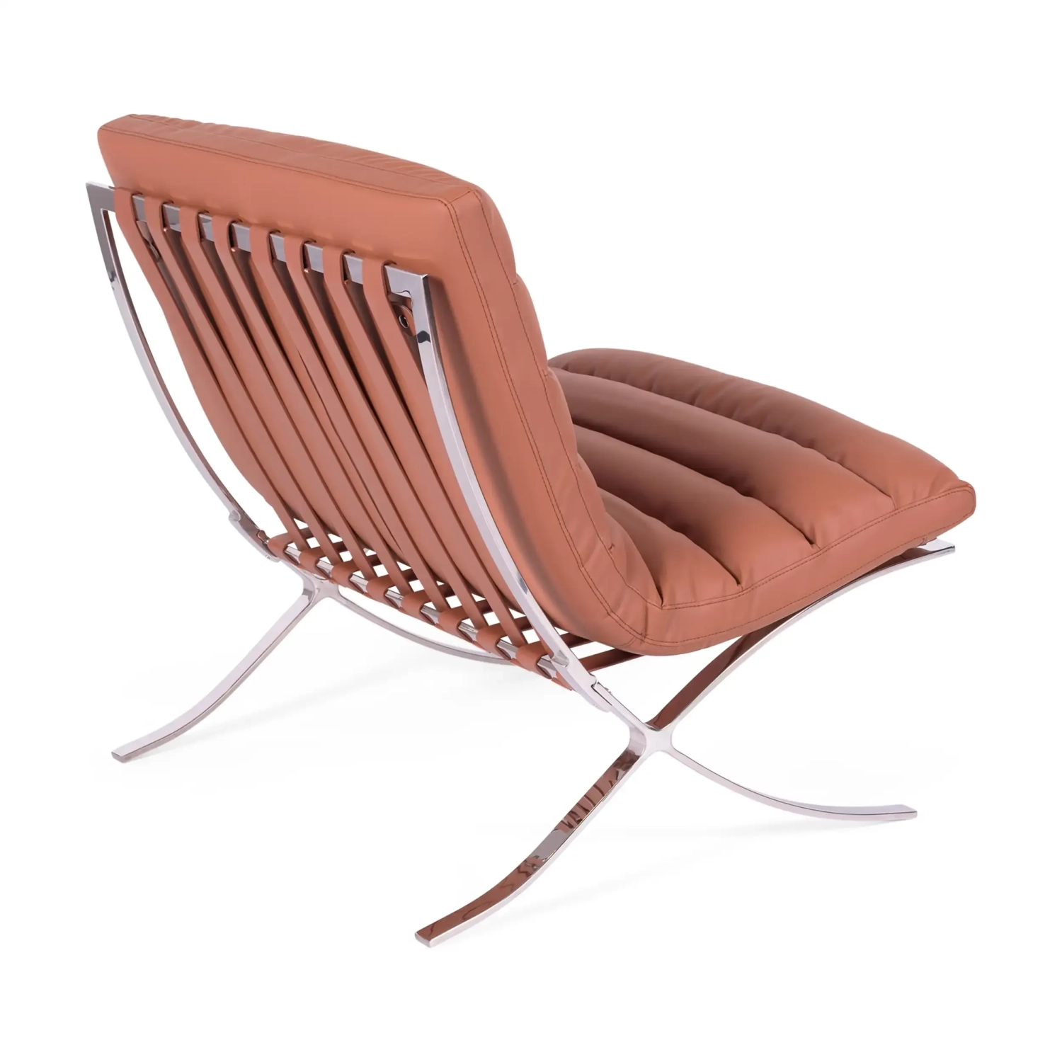Synteettisellä nahalla verhoiltu design nojatuoli - Madrid Nest Dream - 23