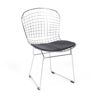 Silla de comedor en acero cromado Berta FURNMOD - 1