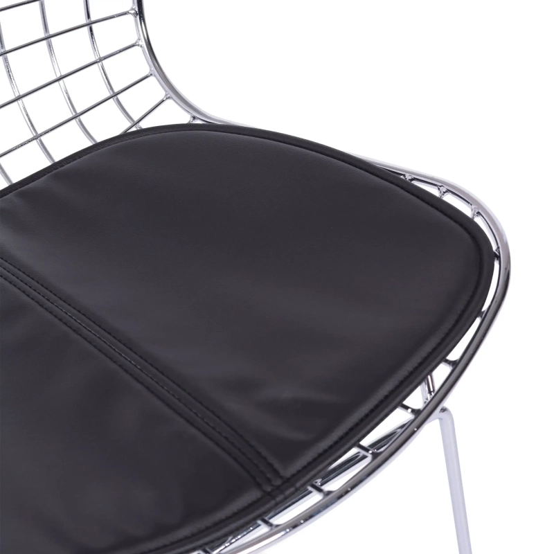Sedia da pranzo in acciaio cromato Berta FURNMOD - 2