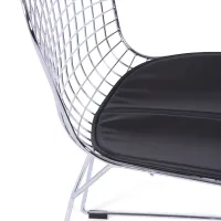 Chrom Bertoia Stuhl Inspiration - Industriestuhl - Mobelarium