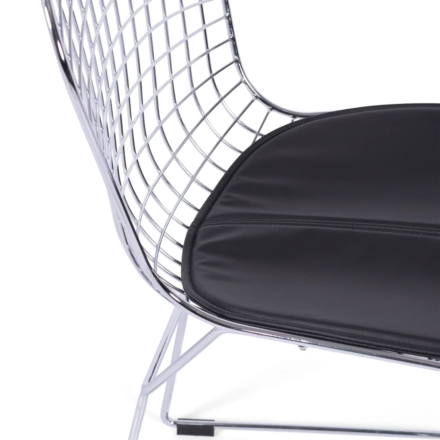Berta chromed steel dining chair Berta FURNMOD - 4