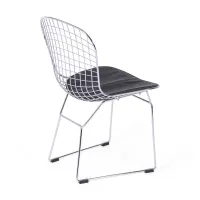 Inspiratie Chroom Bertoia stoel - Industriele stoel - Design Meubels