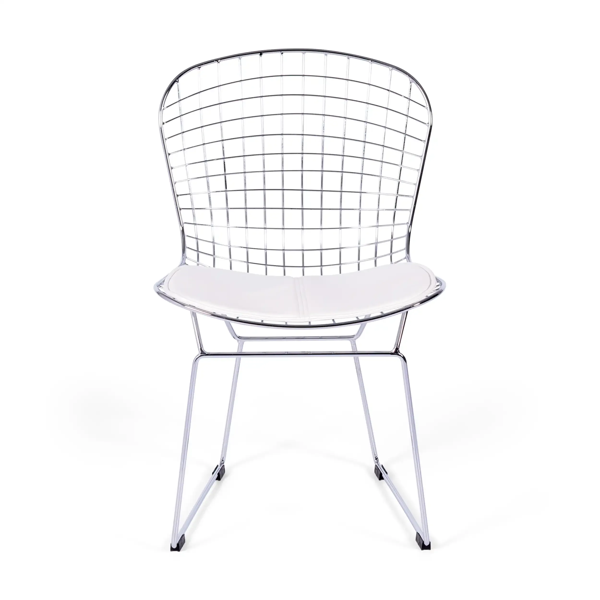 Inspiratie Chroom Bertoia stoel - Industriele stoel - Design Meubels