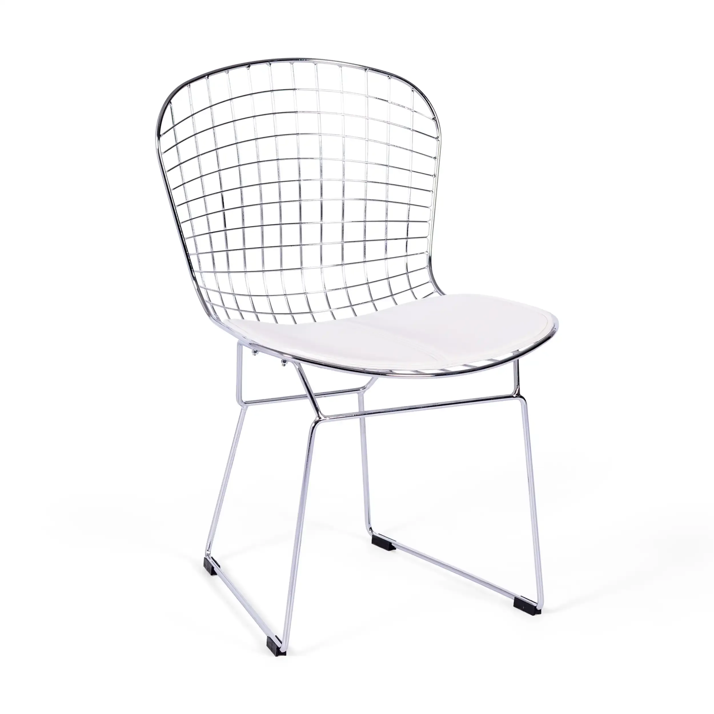 Inspiratie Chroom Bertoia stoel - Industriele stoel - Design Meubels