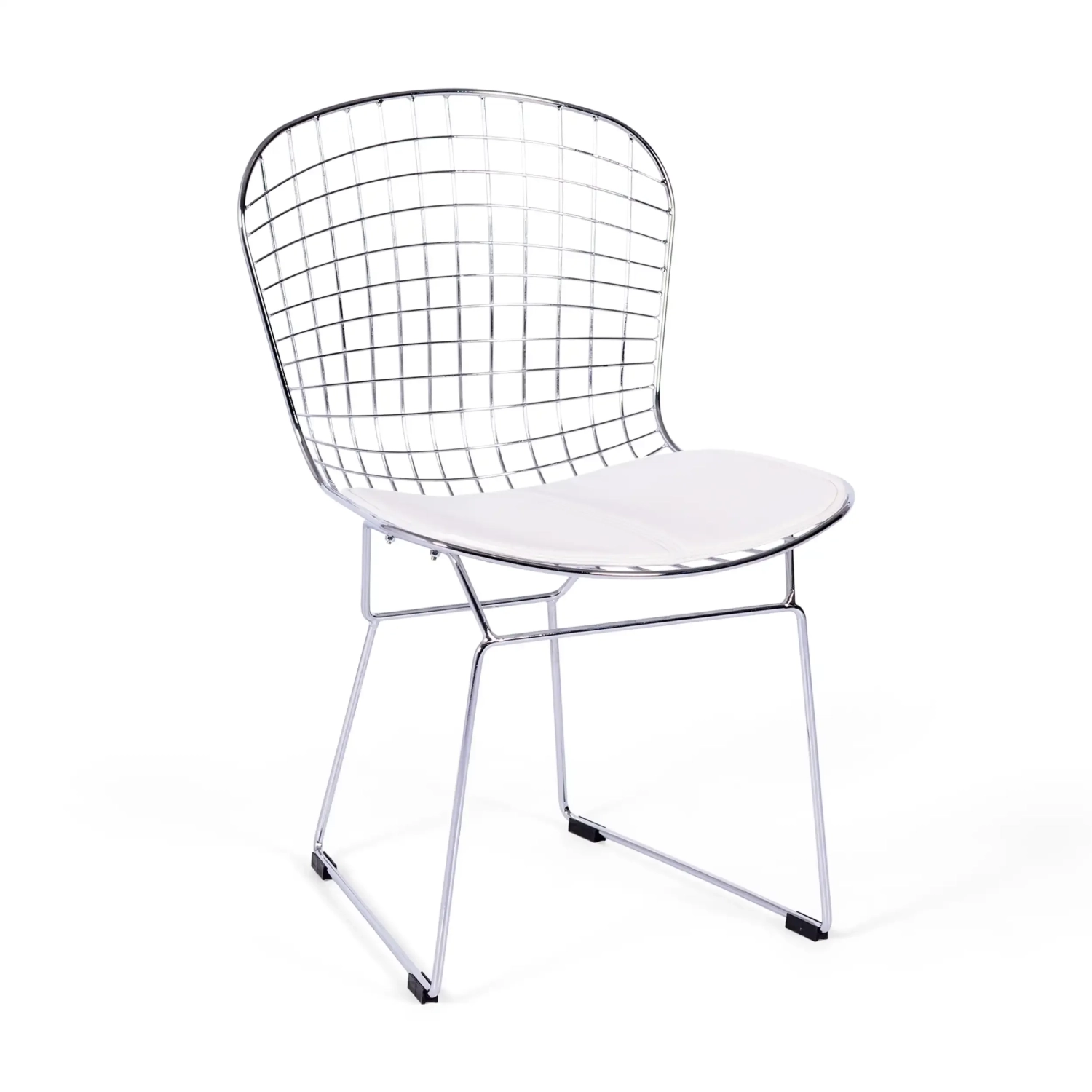 Silla de comedor en acero cromado Berta FURNMOD - 8