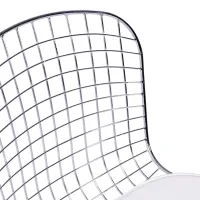 Inspiratie Chroom Bertoia stoel - Industriele stoel - Design Meubels