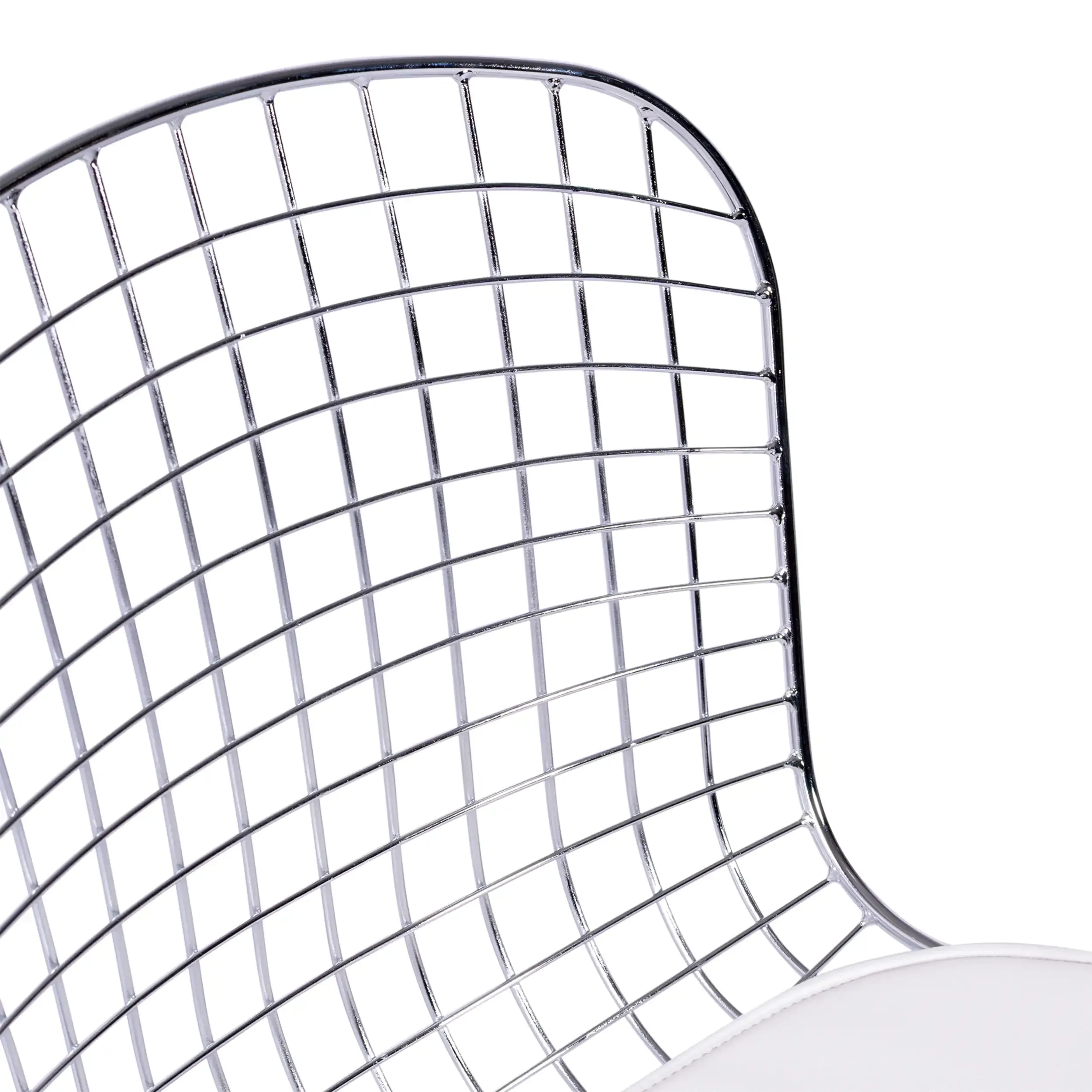 Inspiratie Chroom Bertoia stoel - Industriele stoel - Design Meubels