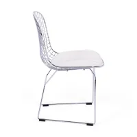 Inspiratie Chroom Bertoia stoel - Industriele stoel - Design Meubels