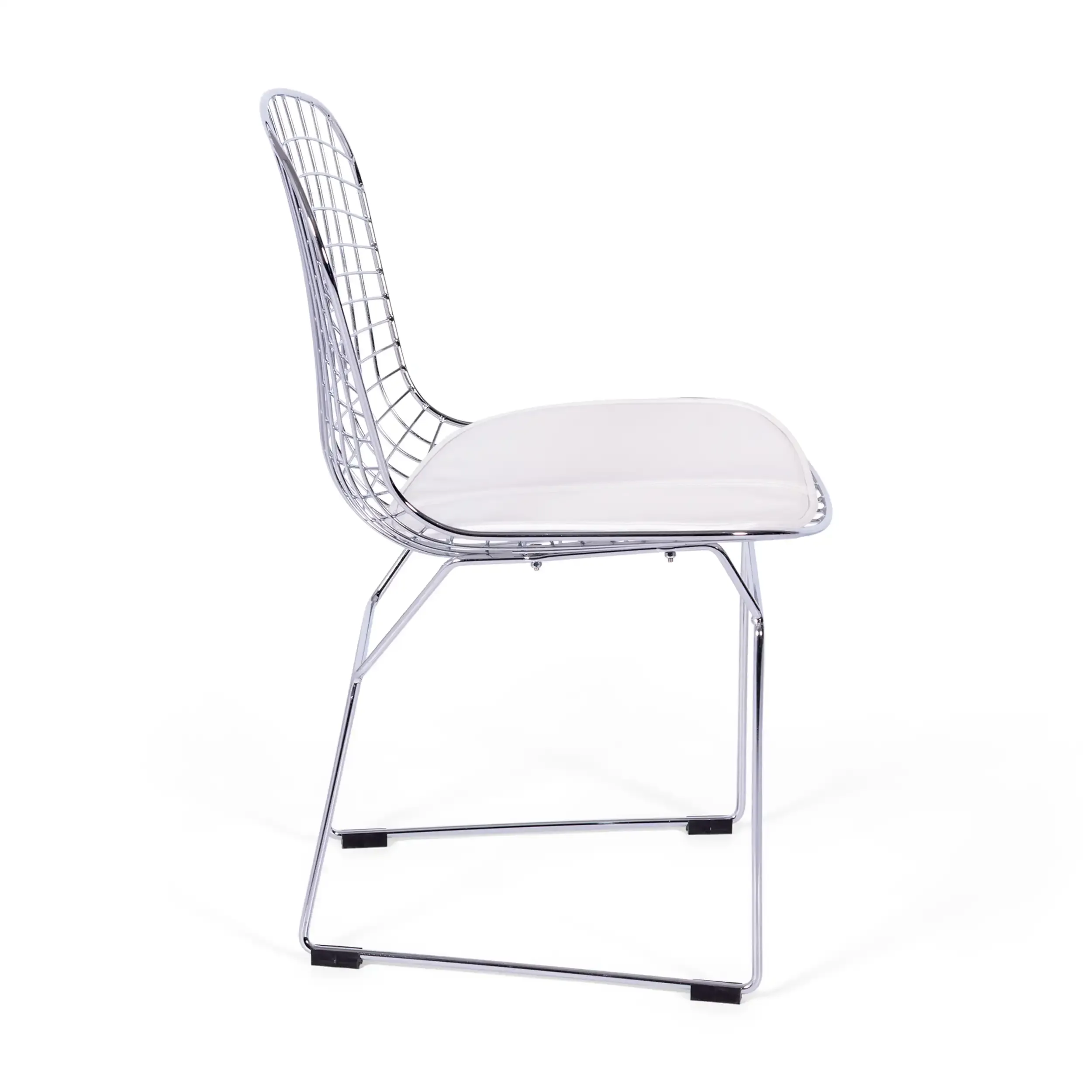 Inspiratie Chroom Bertoia stoel - Industriele stoel - Design Meubels