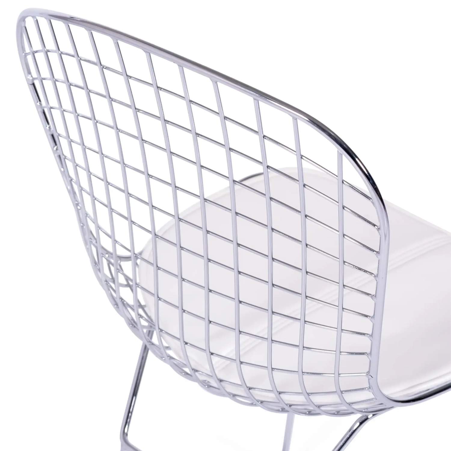 Berta chromed steel dining chair Berta FURNMOD - 16