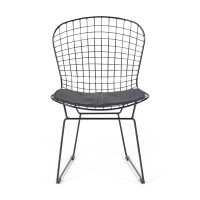 Sedia da pranzo in acciaio nero Berta FURNMOD - 3