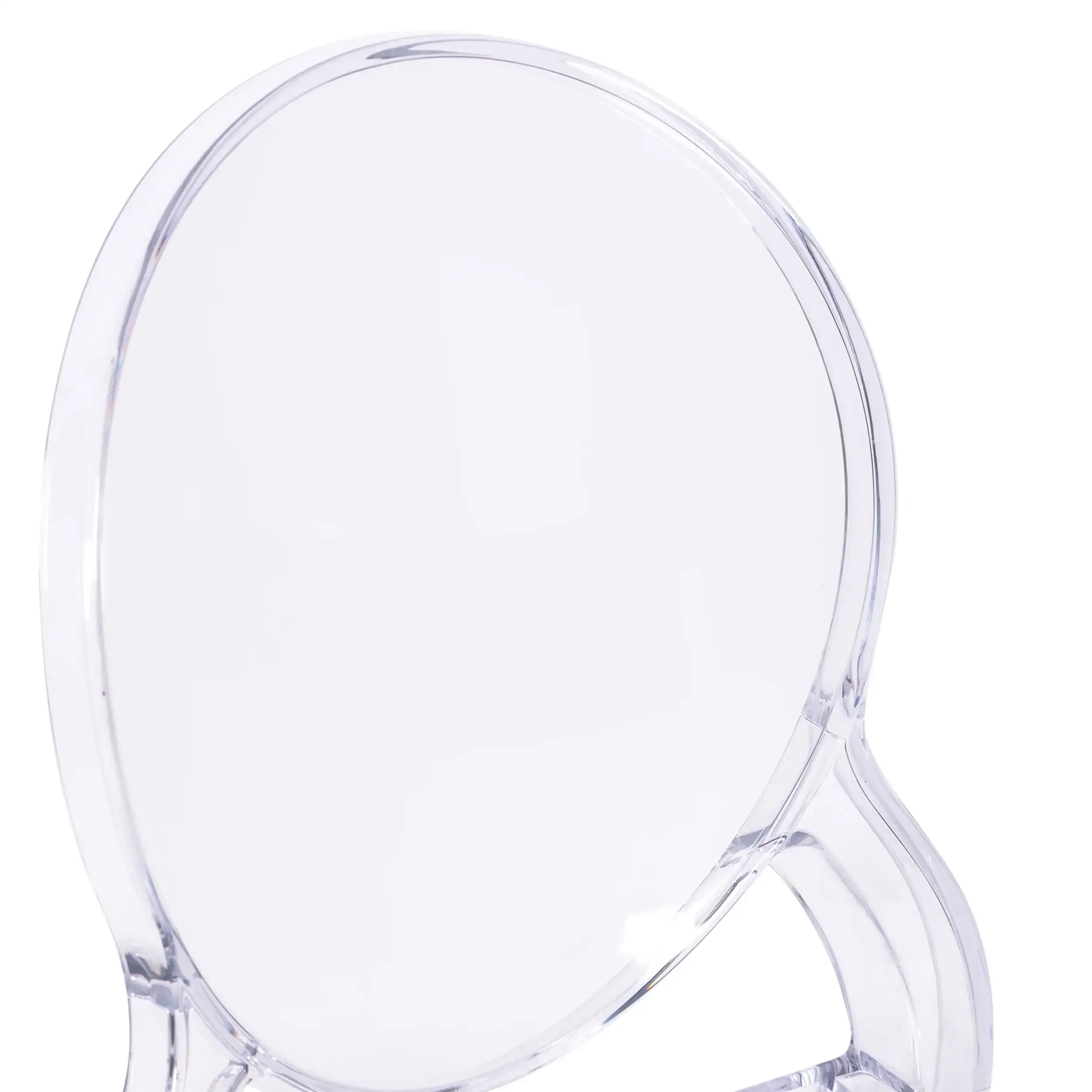 Transparentní moderní pohostinská židle Louisiana - Mobelarium