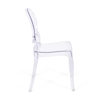 Chaise de salle à manger transparente Lousiana FURNMOD - 6
