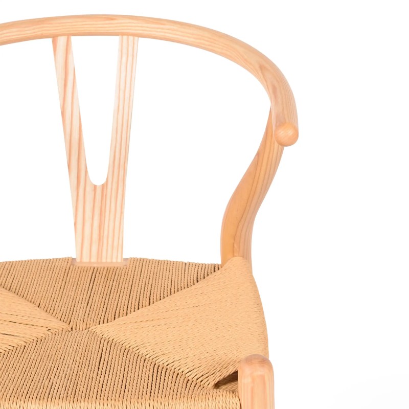 Wish CH24 Chair Handmade in Ash Wood FURNMOD - 2